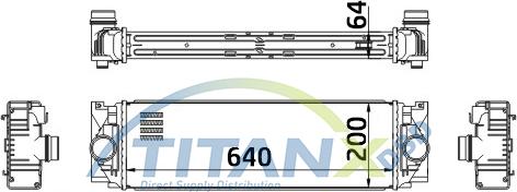 TITANX IC319005 - Välijäähdytin inparts.fi