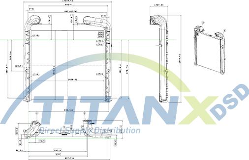 TITANX IX149002 - Välijäähdytin inparts.fi