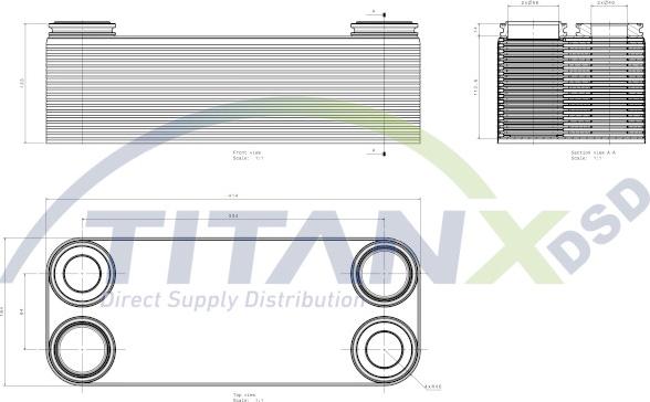 TITANX OX129009 - Öljynjäähdytin, autom. vaihteisto inparts.fi