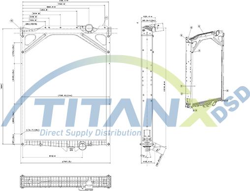 TITANX RX609012 - Jäähdytin,moottorin jäähdytys inparts.fi