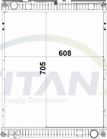 TITANX RX139017 - Jäähdytin,moottorin jäähdytys inparts.fi