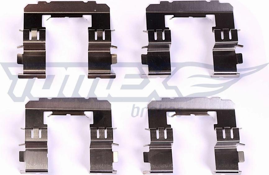 TOMEX brakes TX 44-68 - Tarvikesarja, jarrupala inparts.fi