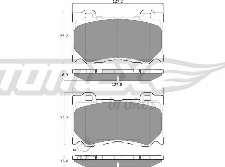 TOMEX brakes TX 19-38 - Jarrupala, levyjarru inparts.fi