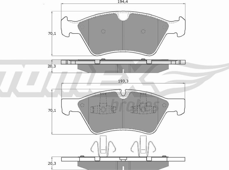 TOMEX brakes TX 14-57 - Jarrupala, levyjarru inparts.fi