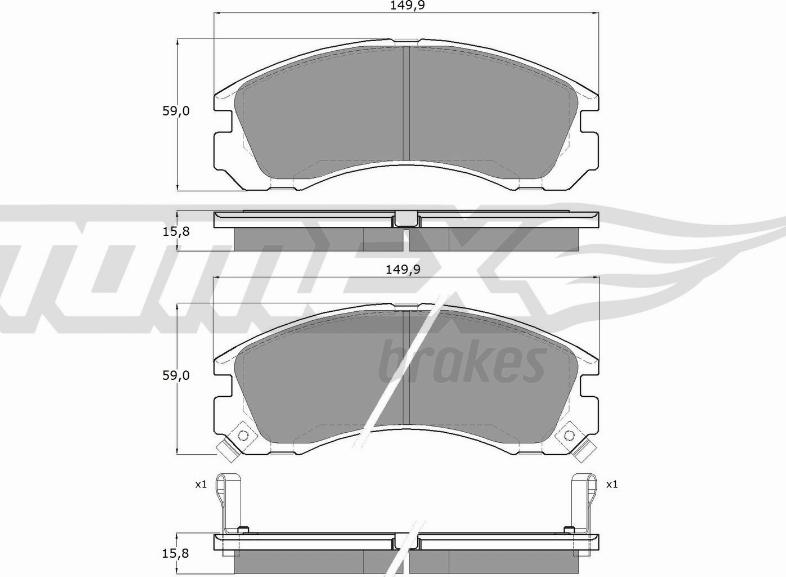 TOMEX brakes TX 15-03 - Jarrupala, levyjarru inparts.fi