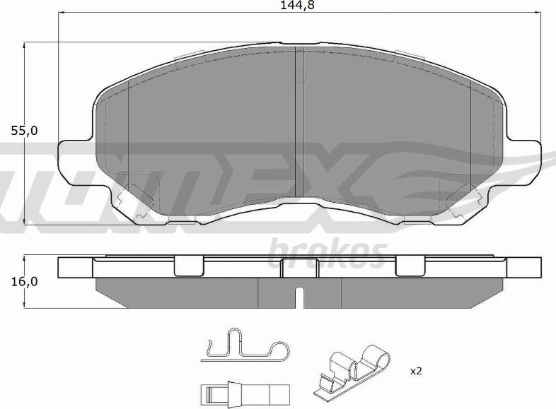 TOMEX brakes TX 15-27 - Jarrupala, levyjarru inparts.fi