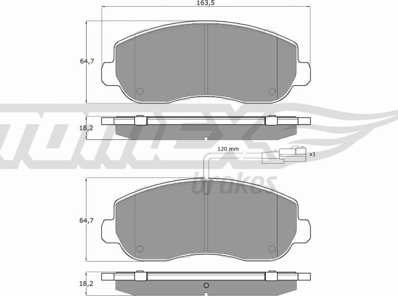 TOMEX brakes TX 16-40 - Jarrupala, levyjarru inparts.fi