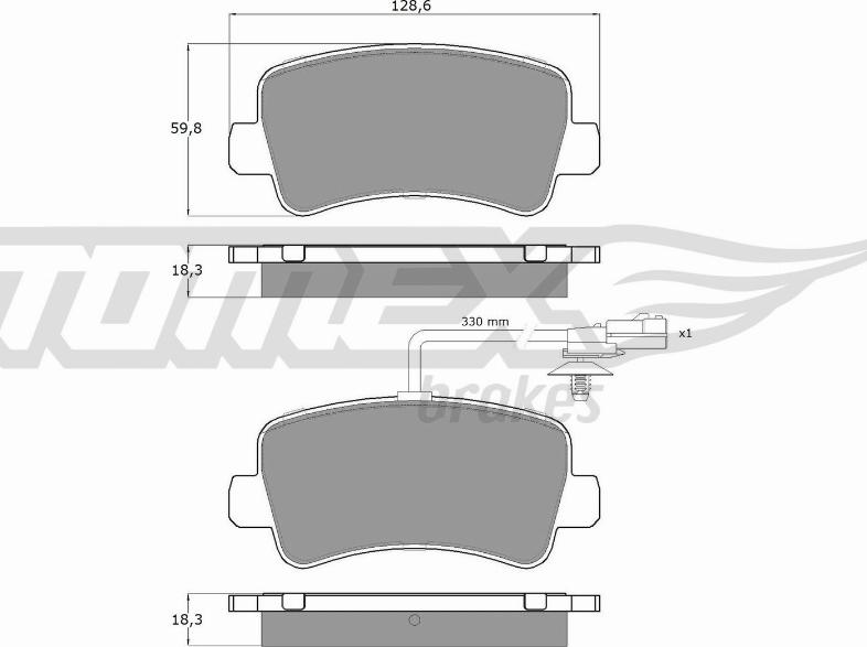 TOMEX brakes TX 16-48 - Jarrupala, levyjarru inparts.fi