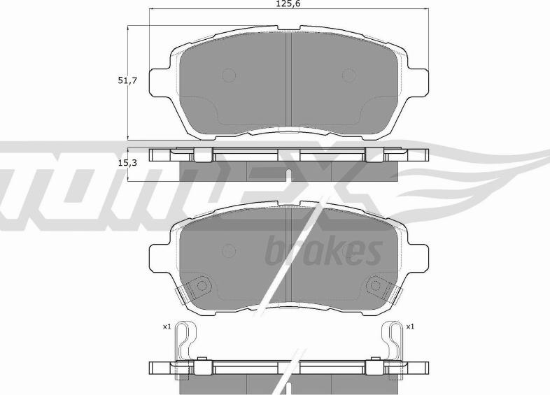 TOMEX brakes TX 16-47 - Jarrupala, levyjarru inparts.fi