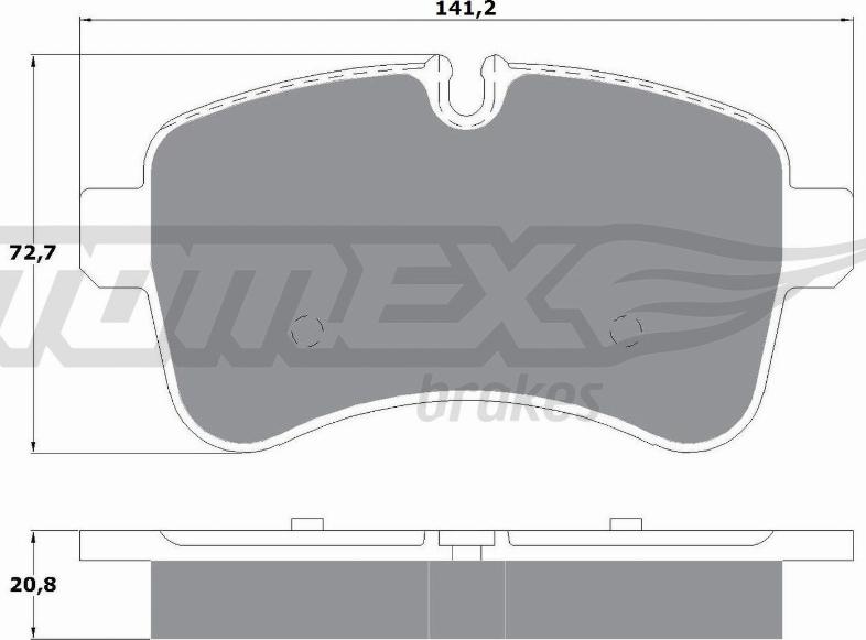 TOMEX brakes TX 16-00 - Jarrupala, levyjarru inparts.fi