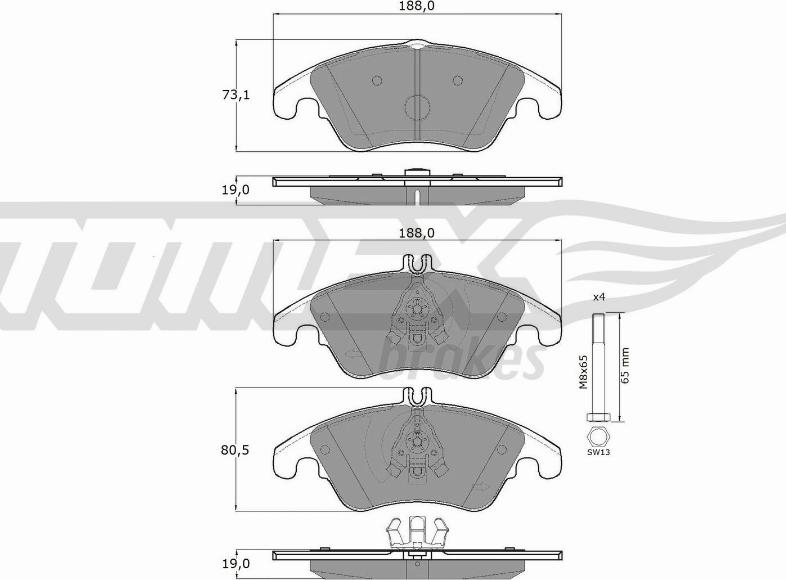 TOMEX brakes TX 16-31 - Jarrupala, levyjarru inparts.fi