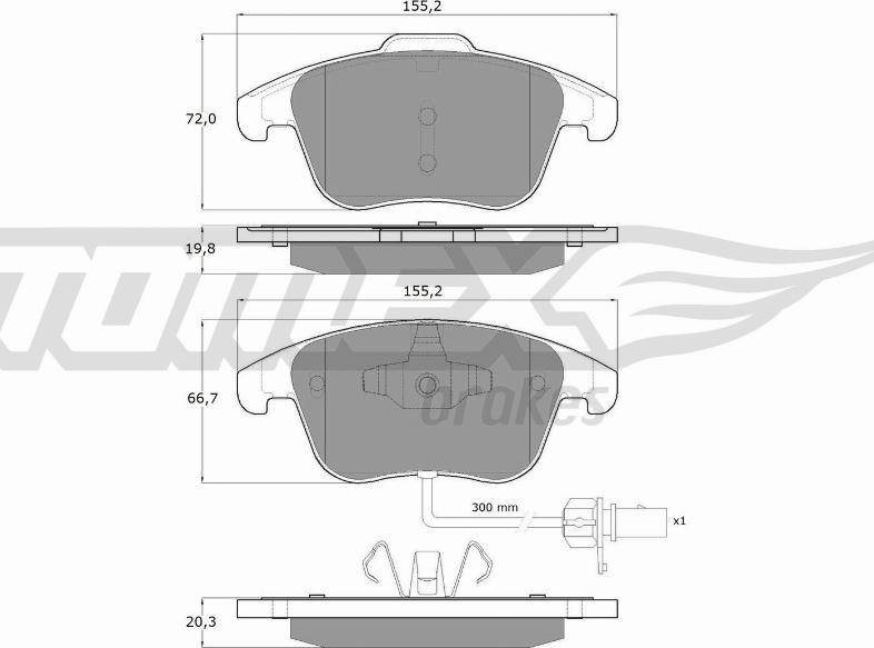 TOMEX brakes TX 16-75 - Jarrupala, levyjarru inparts.fi