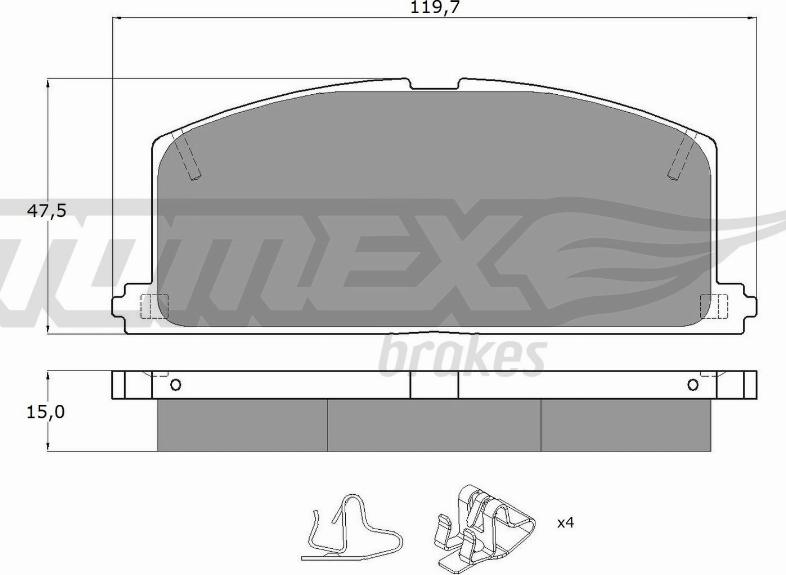 TOMEX brakes TX 10-17 - Jarrupala, levyjarru inparts.fi