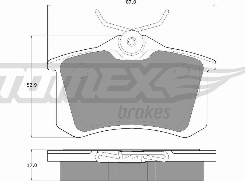 TOMEX brakes TX 10-781 - Jarrupala, levyjarru inparts.fi