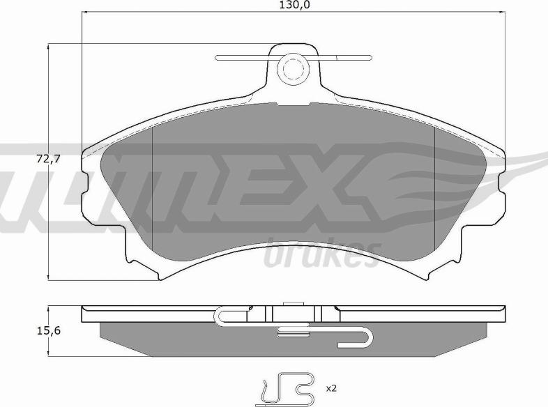 TOMEX brakes TX 11-52 - Jarrupala, levyjarru inparts.fi