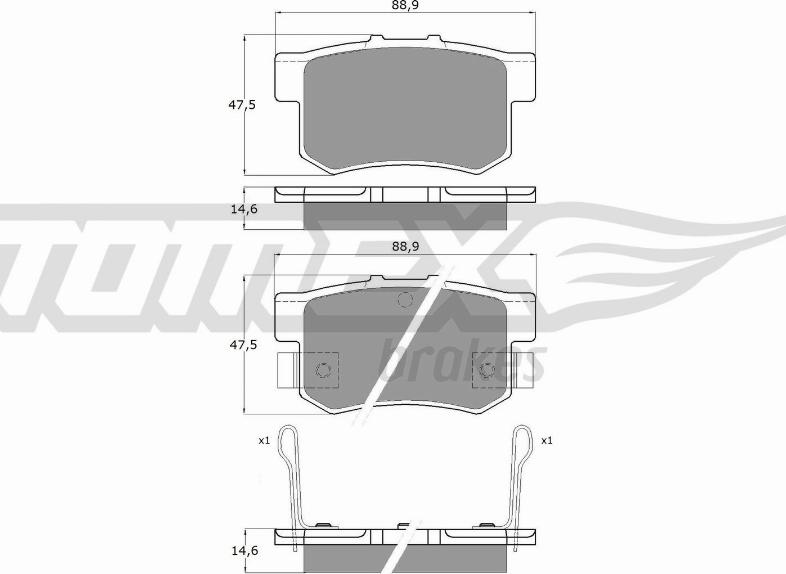 TOMEX brakes TX 11-00 - Jarrupala, levyjarru inparts.fi