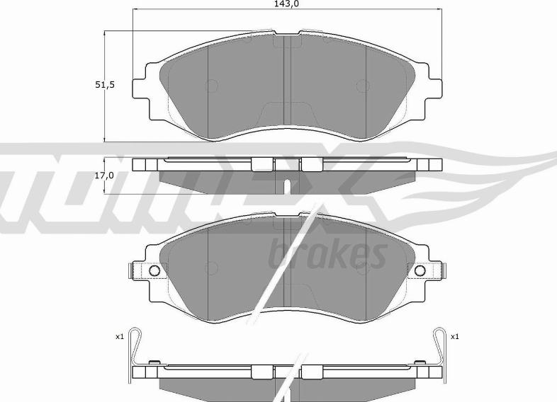 TOMEX brakes TX 11-80 - Jarrupala, levyjarru inparts.fi