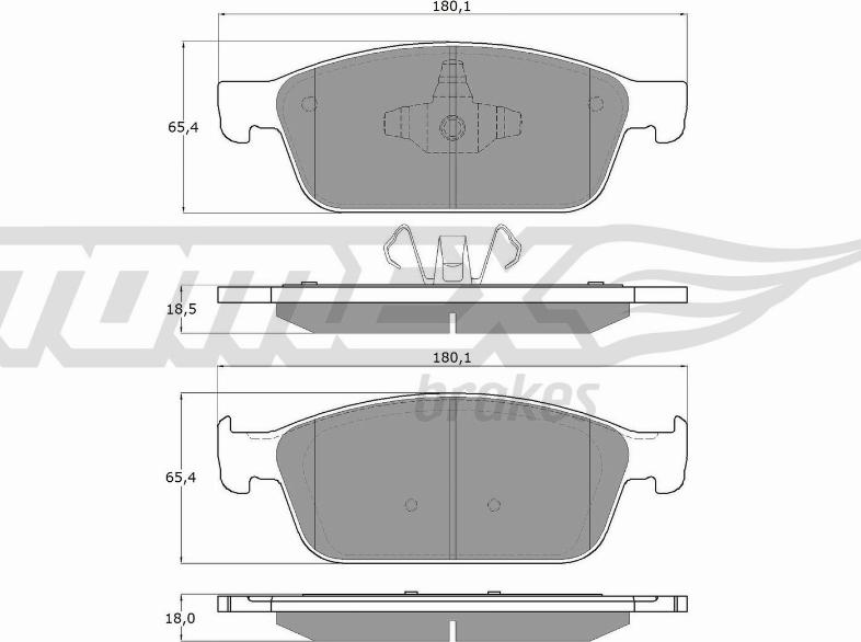 TOMEX brakes TX 18-91 - Jarrupala, levyjarru inparts.fi