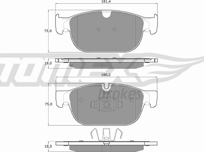 TOMEX brakes TX 18-57 - Jarrupala, levyjarru inparts.fi