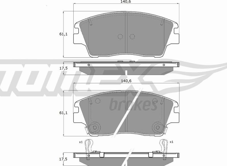 TOMEX brakes TX 18-67 - Jarrupala, levyjarru inparts.fi