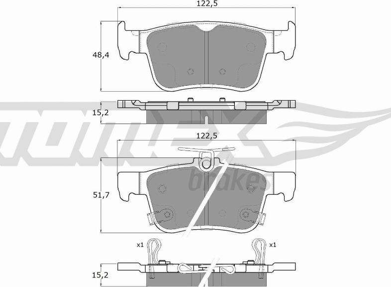 TOMEX brakes TX 18-871 - Jarrupala, levyjarru inparts.fi