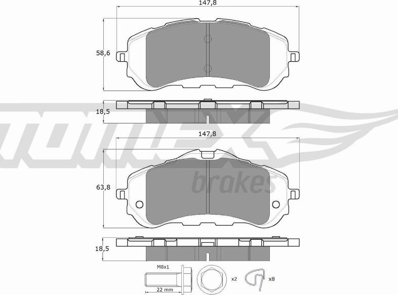 TOMEX brakes TX 18-38 - Jarrupala, levyjarru inparts.fi