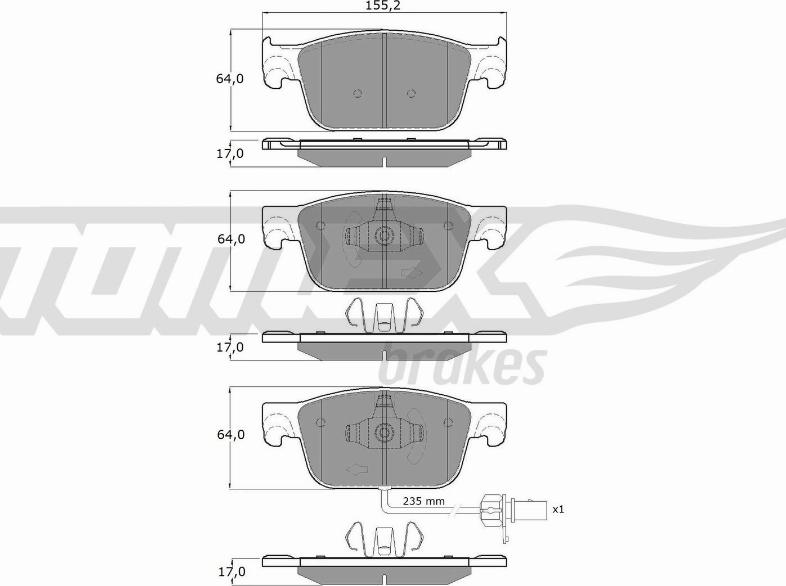 TOMEX brakes TX 18-21 - Jarrupala, levyjarru inparts.fi