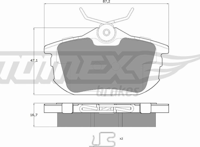 TOMEX brakes TX 13-07 - Jarrupala, levyjarru inparts.fi