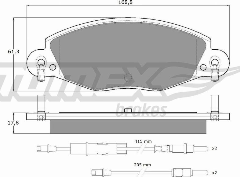 TOMEX brakes TX 13-32 - Jarrupala, levyjarru inparts.fi