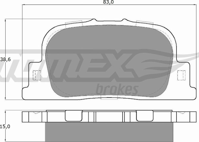 TOMEX brakes TX 13-71 - Jarrupala, levyjarru inparts.fi