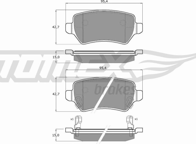 TOMEX brakes TX 12-97 - Jarrupala, levyjarru inparts.fi