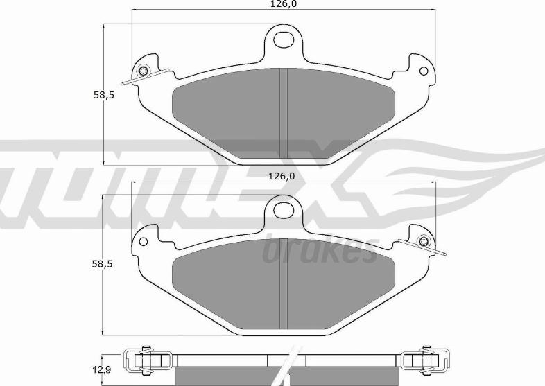 TOMEX brakes TX 12-371 - Jarrupala, levyjarru inparts.fi