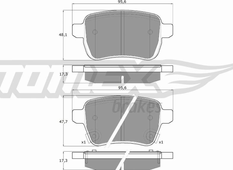 TOMEX brakes TX 17-94 - Jarrupala, levyjarru inparts.fi