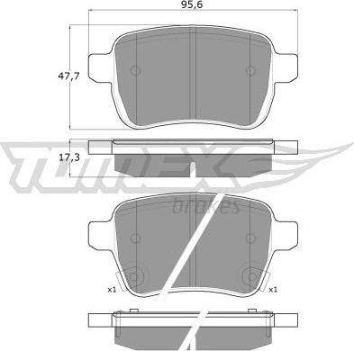 TOMEX brakes TX 17-94 - Jarrupala, levyjarru inparts.fi