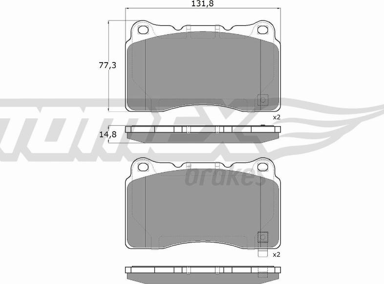 TOMEX brakes TX 17-96 - Jarrupala, levyjarru inparts.fi