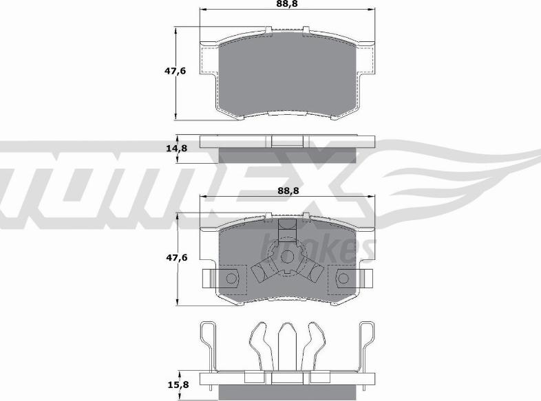 TOMEX brakes TX 17-53 - Jarrupala, levyjarru inparts.fi