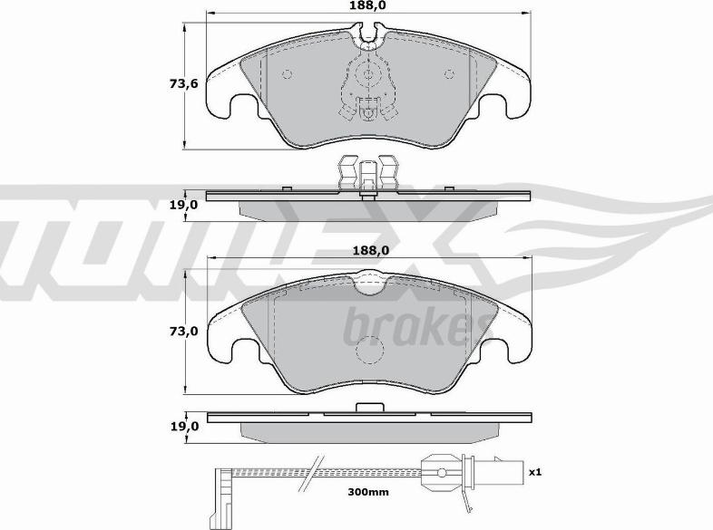 TOMEX brakes TX 17-13 - Jarrupala, levyjarru inparts.fi