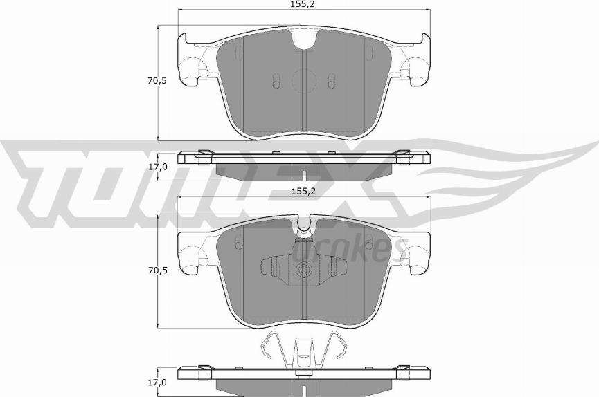 TOMEX brakes TX 17-291 - Jarrupala, levyjarru inparts.fi