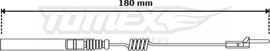 TOMEX brakes TX 31-14 - Kulumisenilmaisin, jarrupala inparts.fi