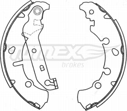 TOMEX brakes TX 20-93 - Jarrukenkäsarja inparts.fi