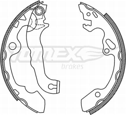 TOMEX brakes TX 20-92 - Jarrukenkäsarja inparts.fi