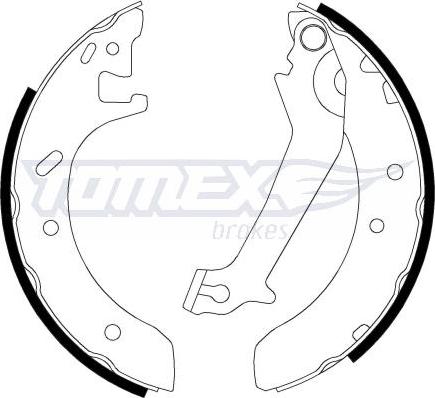 TOMEX brakes TX 20-51 - Jarrukenkäsarja inparts.fi