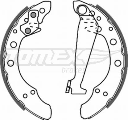 TOMEX brakes TX 20-86 - Jarrukenkäsarja inparts.fi