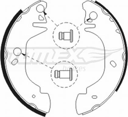 TOMEX brakes TX 20-81 - Jarrukenkäsarja inparts.fi