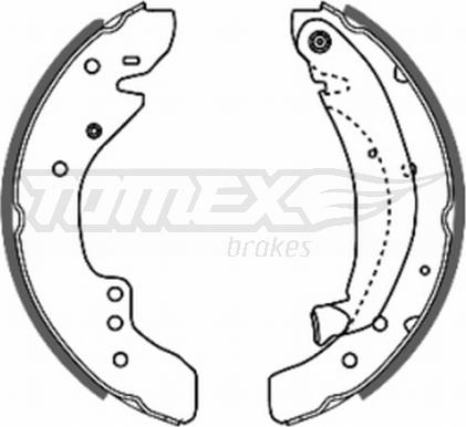 TOMEX brakes TX 20-29 - Jarrukenkäsarja inparts.fi