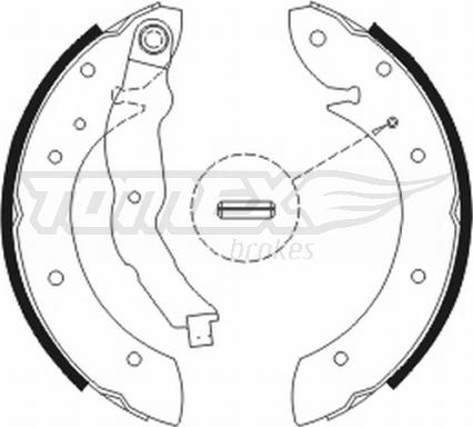 TOMEX brakes TX 20-79 - Jarrukenkäsarja inparts.fi