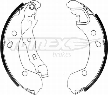 TOMEX brakes TX 21-48 - Jarrukenkäsarja inparts.fi