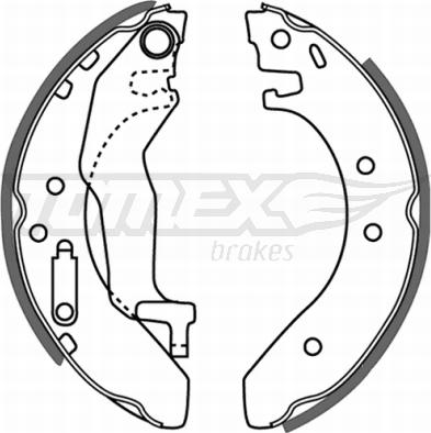 TOMEX brakes TX 21-54 - Jarrukenkäsarja inparts.fi