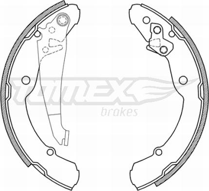 TOMEX brakes TX 21-04 - Jarrukenkäsarja inparts.fi