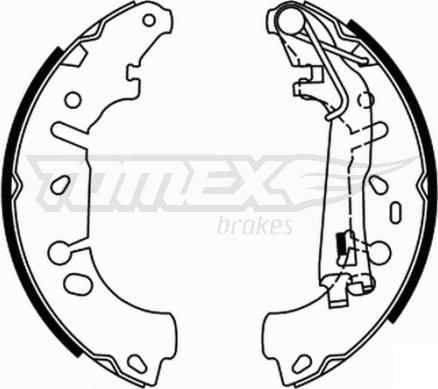 TOMEX brakes TX 21-85 - Jarrukenkäsarja inparts.fi